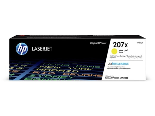 HP Toner 207X Yellow Lasertoner