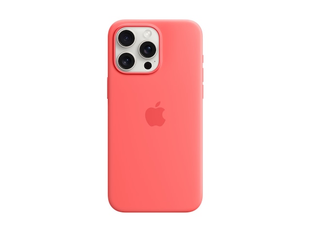 Apple iPhone 15 Pro Max Silikondeksel (guava) Mobildeksel