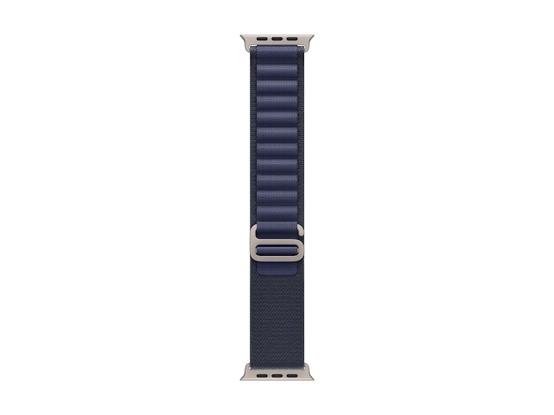 Apple Watch 49mm Natural Titanium Alpine Loop (navy) Reim