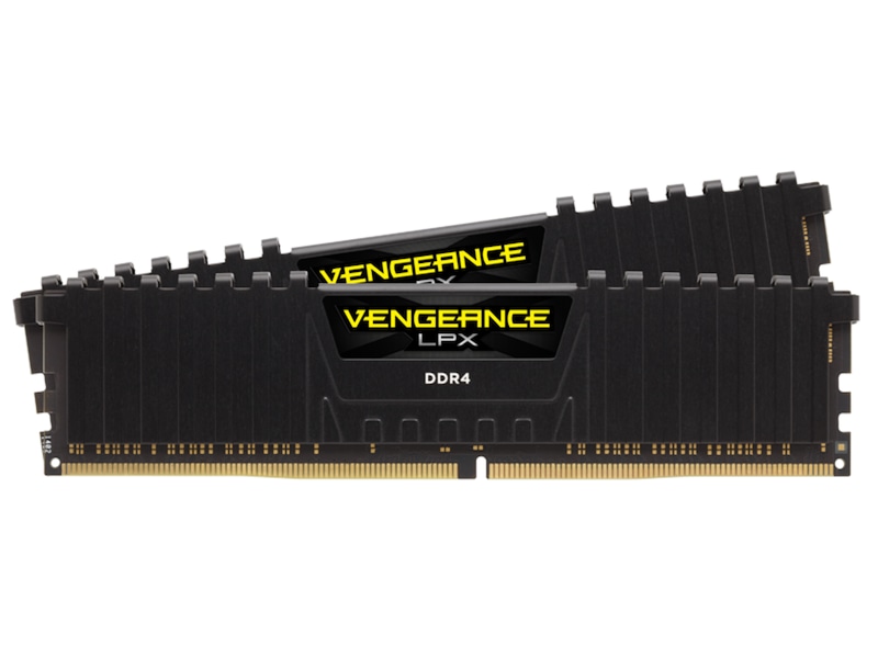 Corsair Vengeance LPX DDR4 3600MHz 16GB (sort) Minnebrikker