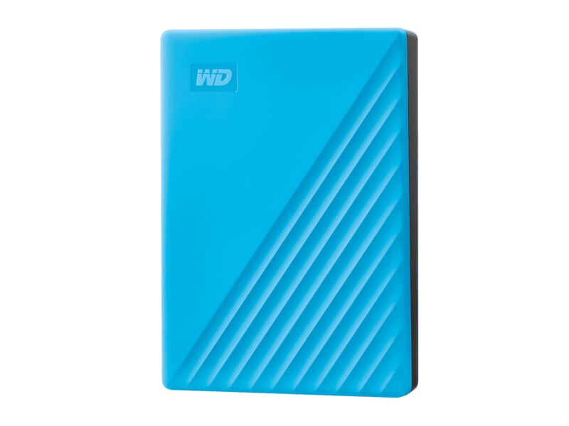 WD My Passport 4TB Blå Harddisk Ekstern