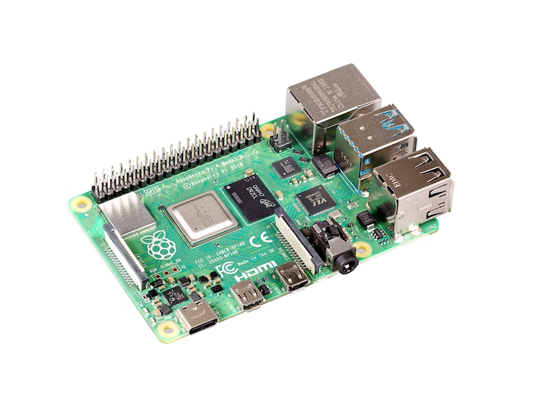 Raspberry Pi 4 Model B, 8GB RAM Integrert CPU