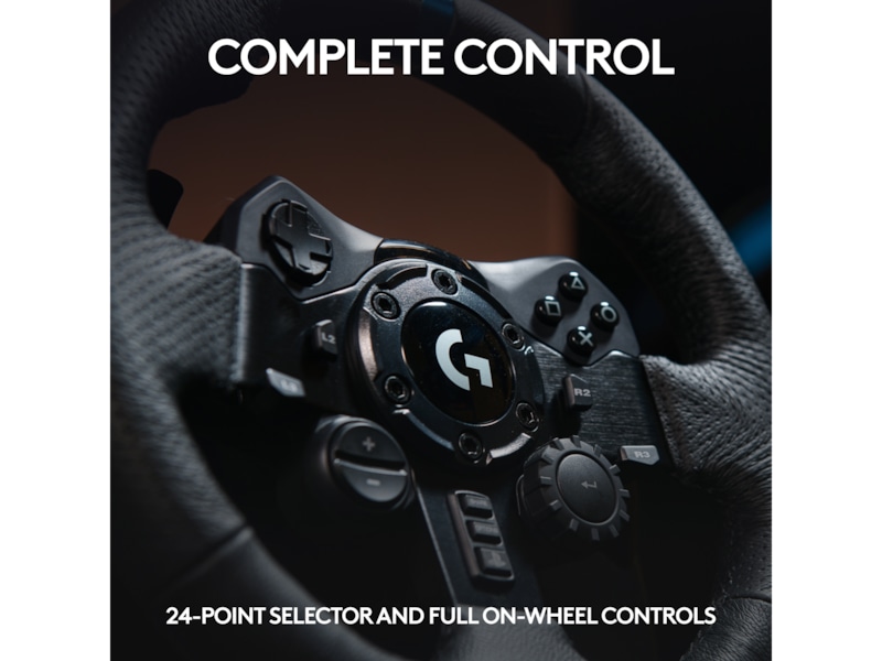 Logitech G923 Driving Force Racing PS4/PS5/PC Ratt og pedaler