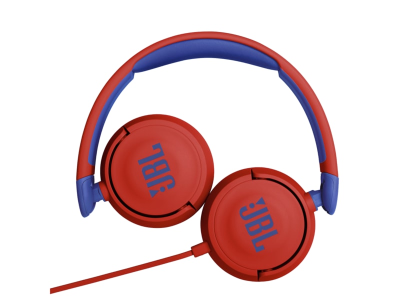 JBL Kids hodetelefoner med ledning, On-Ear (rød) Hodetelefoner