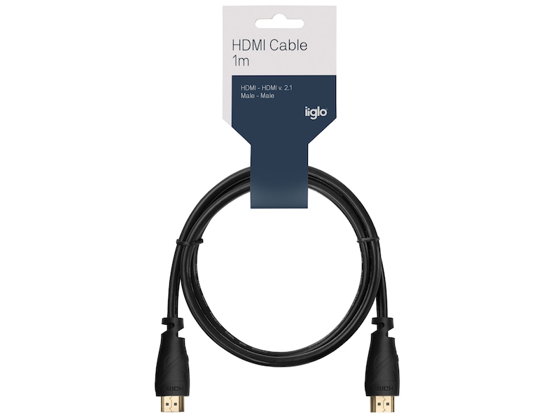 HDMI kabel 1m (sort) HDMI-kabler