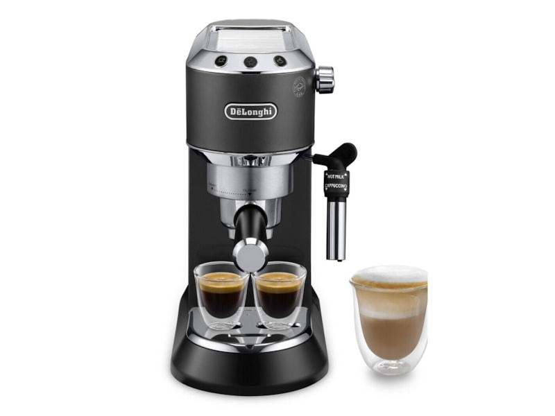 DeLonghi Dedica Style EC685.BK Manuell espressomaskin (sort) Espressomaskiner