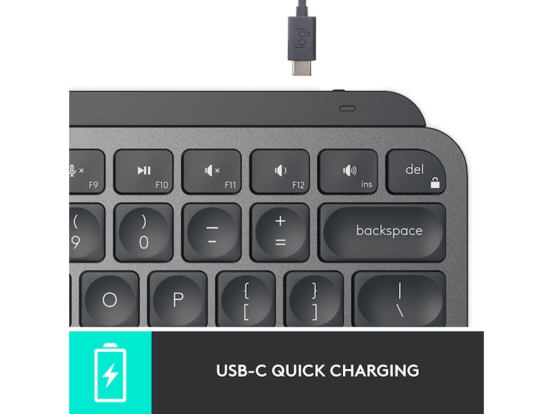 Logitech MX Keys Mini - GRAPHITE Tastatur