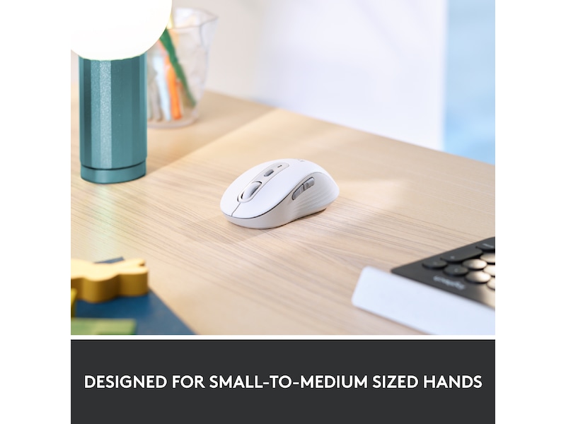 Logitech Signature M650 Medium trådløs mus Offwhite Mus