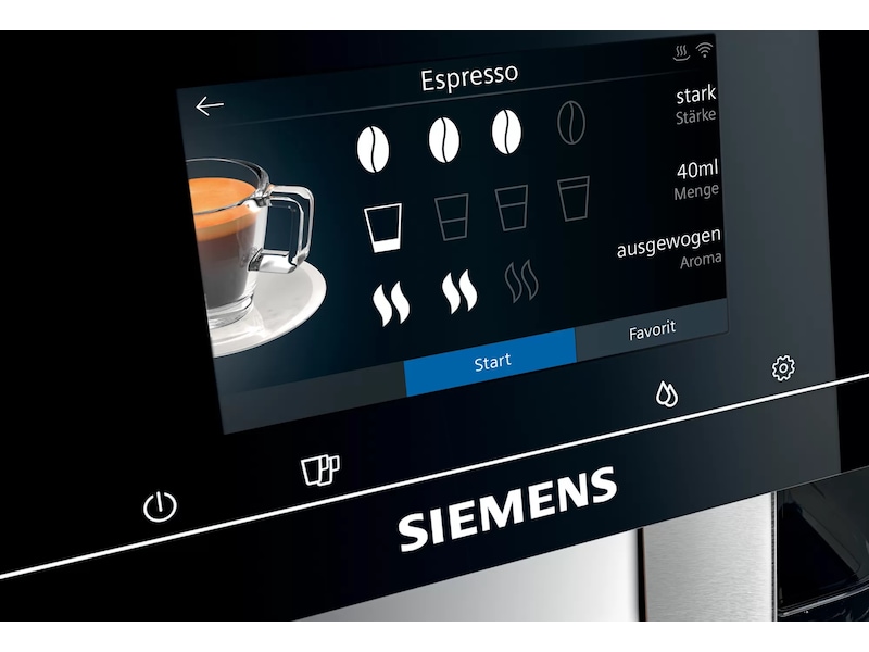 Siemens TQ705R03 Espressomaskin (hvit) Espressomaskiner