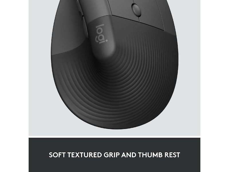 Logitech Lift Vertikal Business mus (graphite) Mus