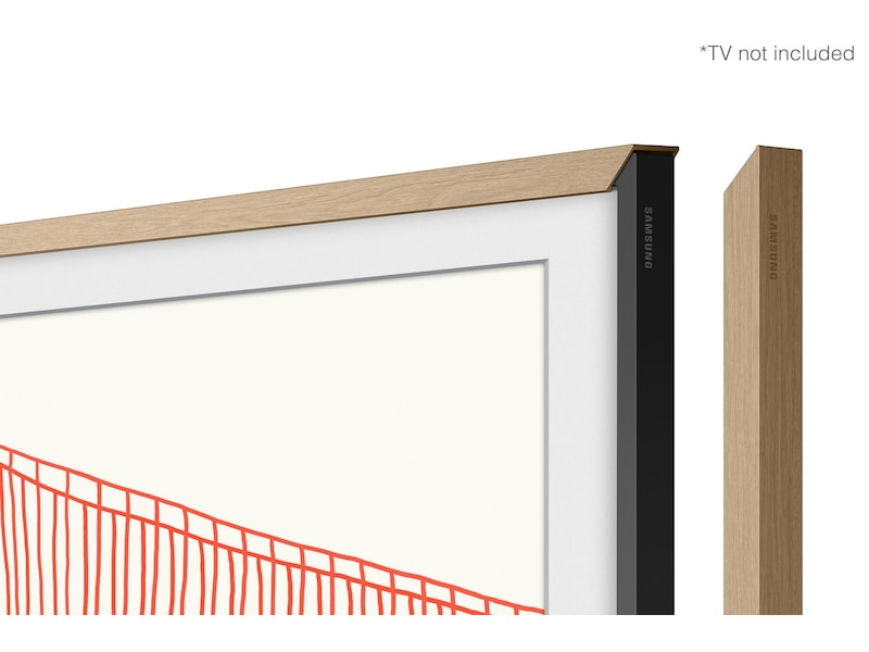 Samsung 85" ramme til The Frame (2021-2024, teak) TV-ramme & tilbehør