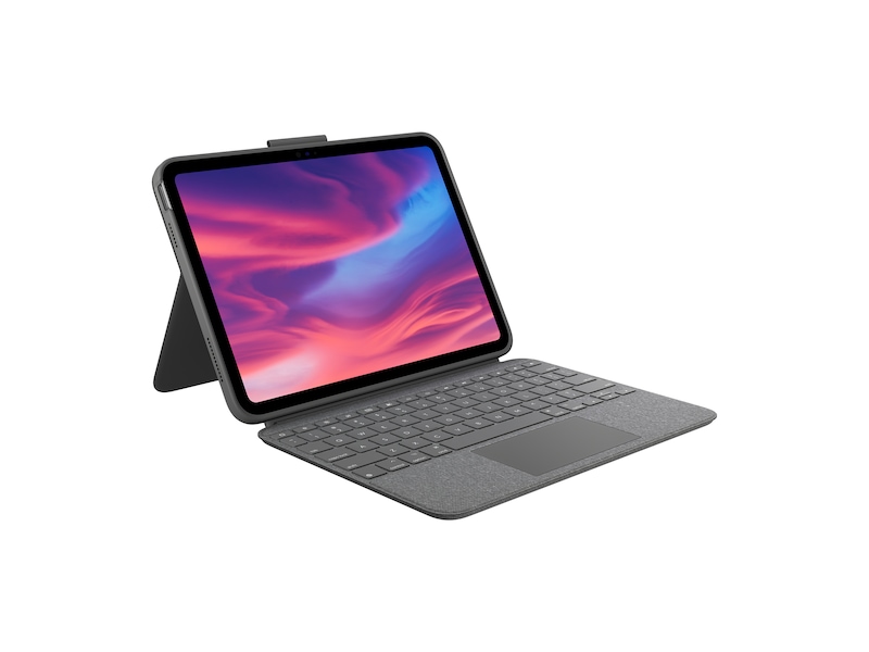 Logitech iPad 10,9" Combo Touch (oxford grey) Deksel til nettbrett