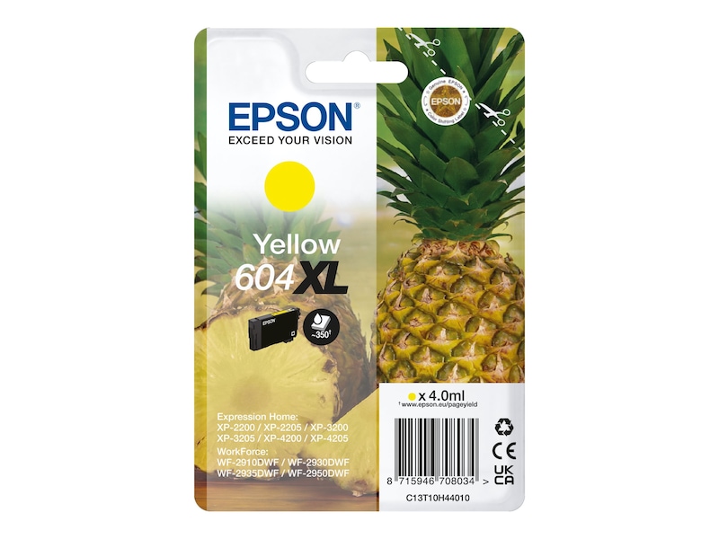 Epson blekk 604 XL gul Blekkpatroner