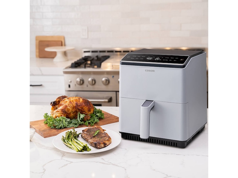 Cosori Dual Blaze Airfryer CAF-P583S-AEUR (lys grå) Airfryer