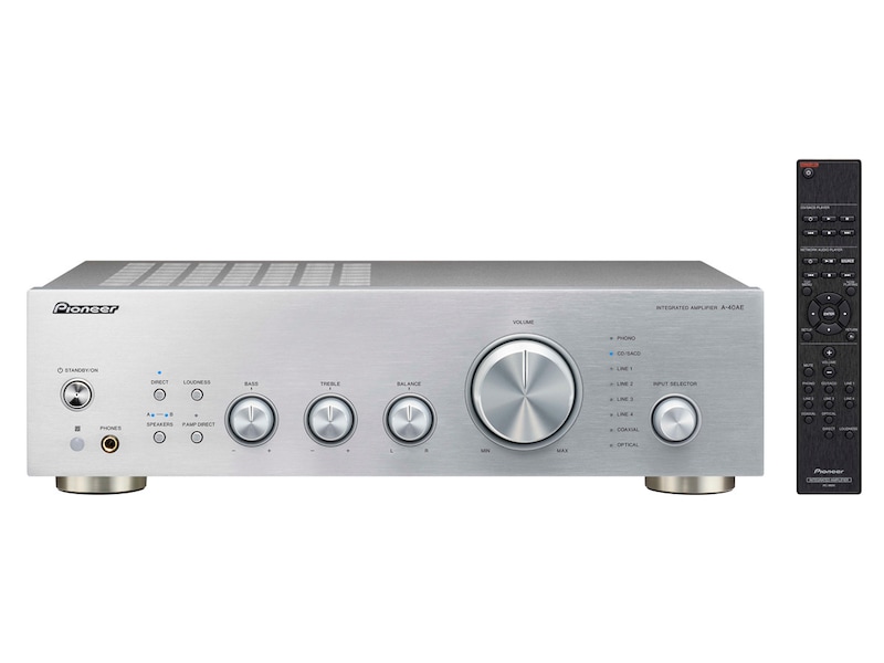 Pioneer A-40AE Integrated Amplifier (sølv) Receivere