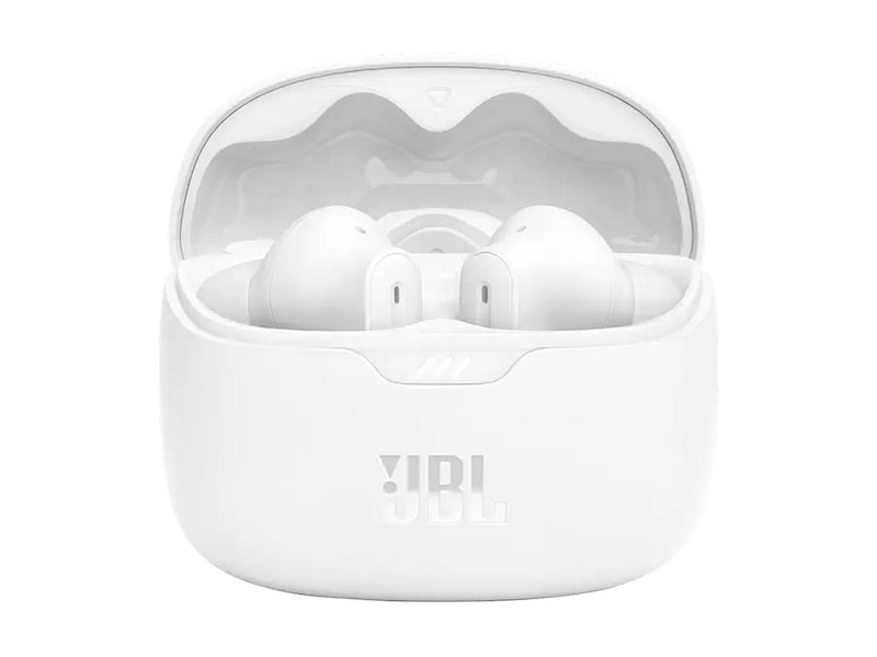 JBL Tune Beam TWS ANC Trådløse Ørepropper, In-Ear (hvit) Ørepropper