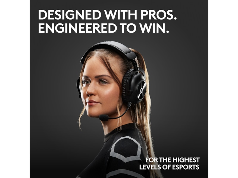 Logitech Pro X 2 Lightspeed Trådløst Gaming Headset (hvit) Gamingheadset