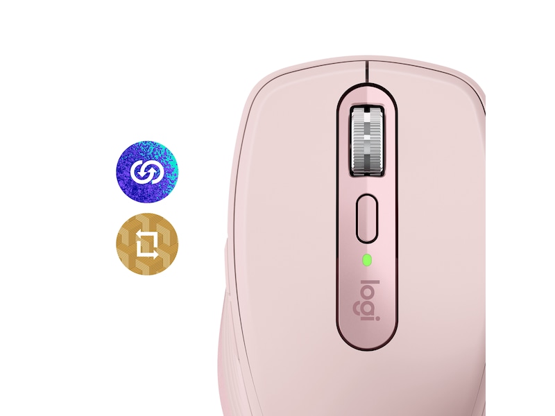 Logitech MX Anywhere 3S trådløs mus (rosa) Mus