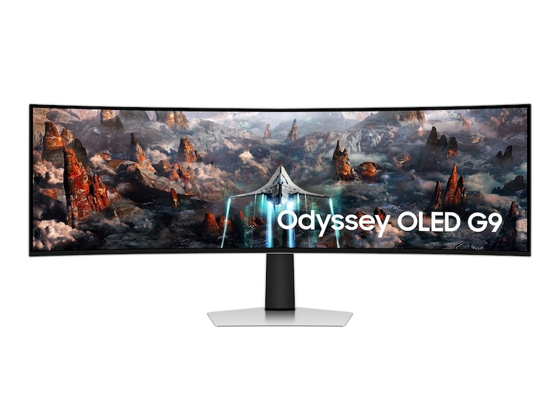 Samsung 49" Odyssey OLED G9 Curved gamingskjerm S49CG934 Gamingskjermer