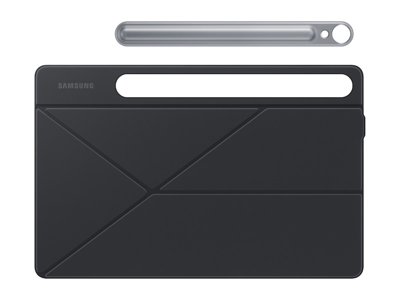 Samsung Smart Book Cover Tab S9 / S9 FE (sort) Deksel til nettbrett