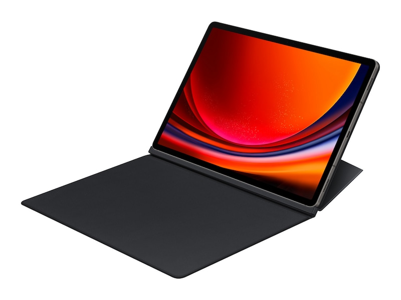 Samsung Smart Book Cover Tab S10+ / S9+ / S9 FE+ (sort) Deksel til nettbrett