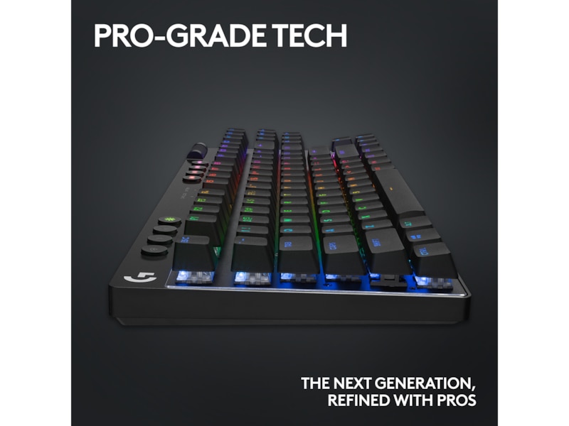 Logitech G Pro X TKL Lightspeed Trådløst Gamingtastatur (sort) Gamingtastatur