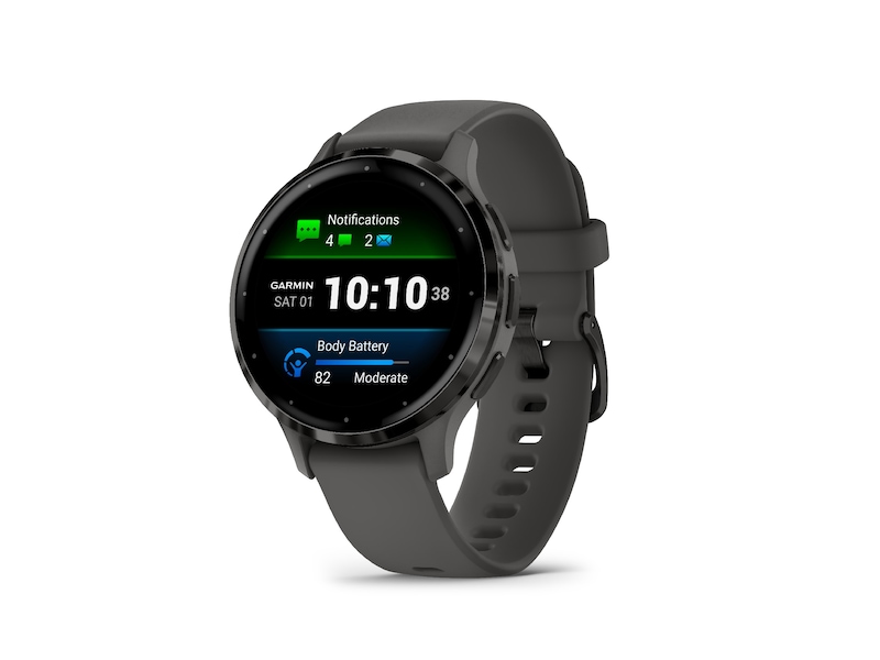 Garmin Venu 3S 41mm GPS (pebble gray/slate) Smartklokker