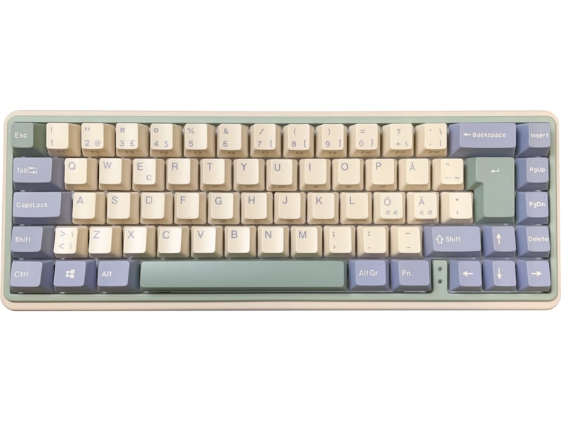 Varmilo VXT68 Minilo Eucalyptus TKL Yellow Trådløst Gamingtastatur Gamingtastatur