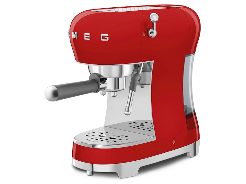 Smeg ECF02RDEU Manuell espressomaskin (rød) Espressomaskiner