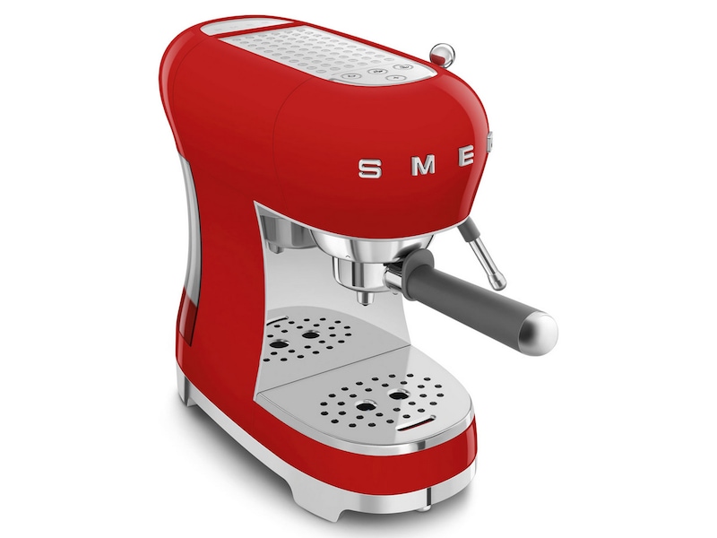 Smeg ECF02RDEU Manuell espressomaskin (rød) Espressomaskiner