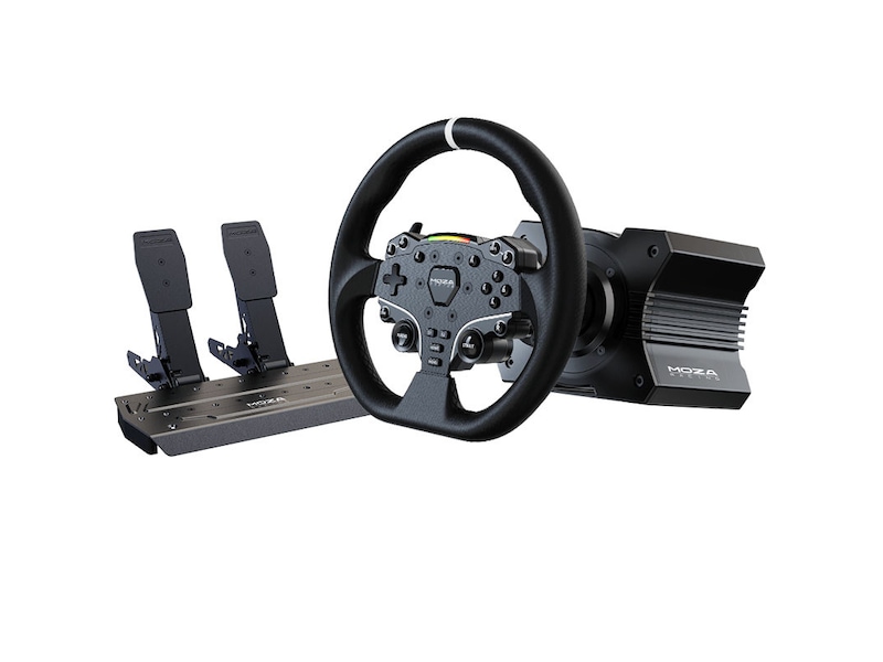 Moza Racing R5 Racing Simulator Bundle Ratt og pedaler