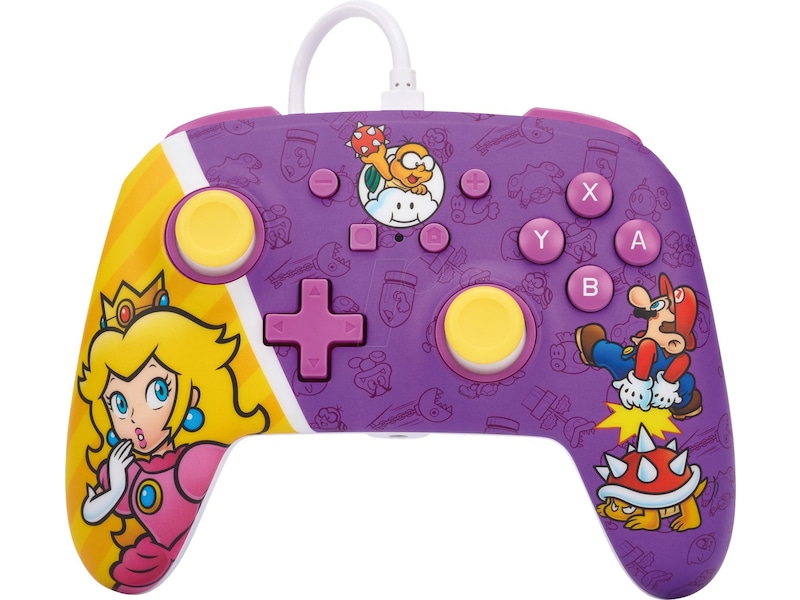 PowerA Enhanced Nintendo Switch Kontroller Princess Peach Tilbehør til spillkonsoller