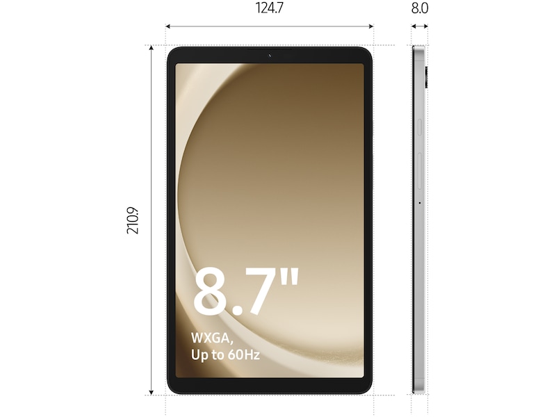 Samsung Galaxy Tab A9 4G (LTE) 64GB (silver) Nettbrett / iPad