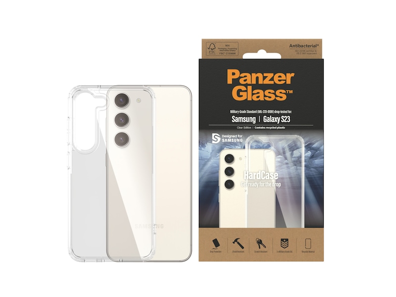 PanzerGlass Galaxy S23 Hardcase deksel (gjennomsiktig) Mobildeksel