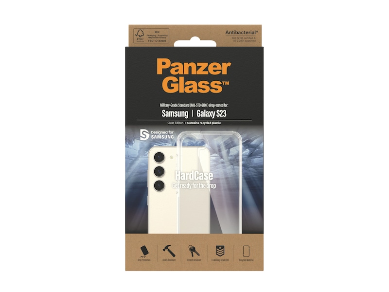 PanzerGlass Galaxy S23 Hardcase deksel (gjennomsiktig) Mobildeksel