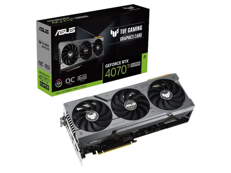 ASUS TUF Gaming GeForce RTX 4070 Ti SUPER OC Skjermkort