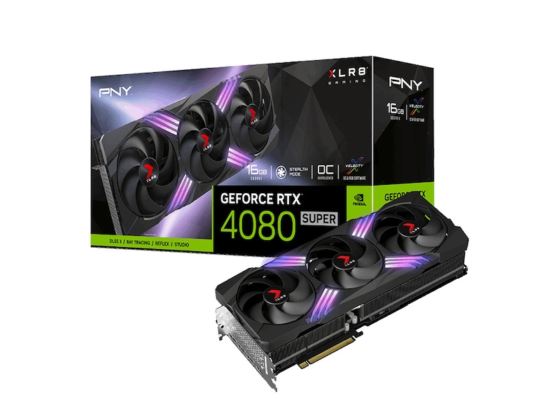 PNY GeForce RTX Gaming VERTO 4080 SUPER Skjermkort