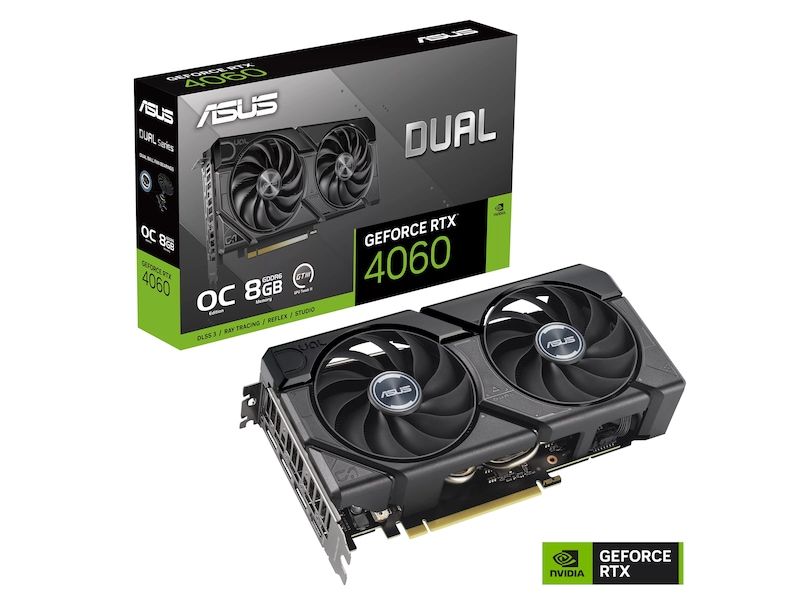 ASUS Dual GeForce RTX 4060 EVO OC Skjermkort