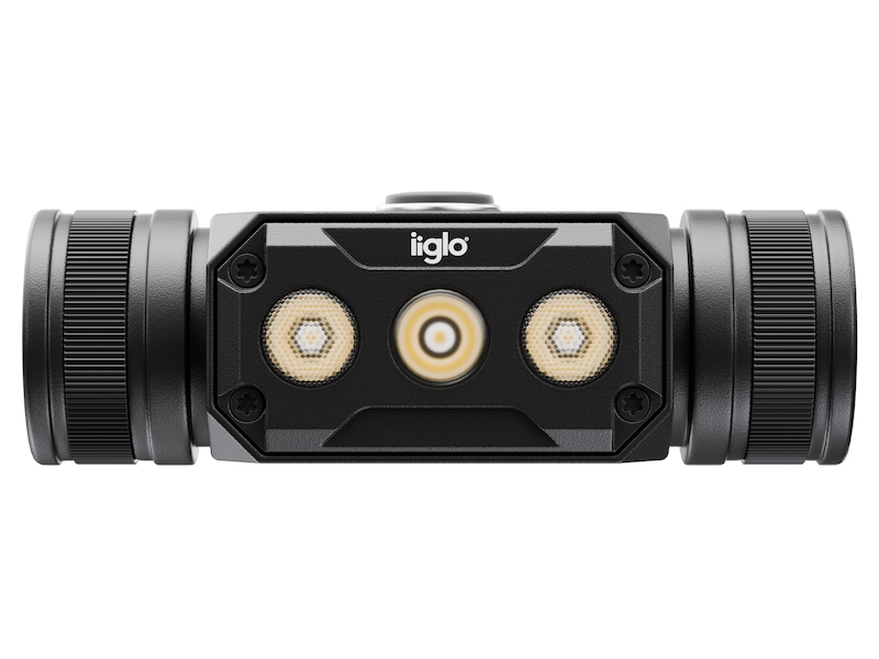 iiglo hodelykt v2 2.000 lumen, USB-C, 5000K Hodelykter & lommelykter