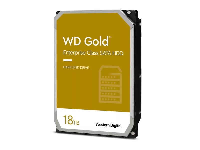 WD Gold Enterprise 18TB Harddisk 3,5