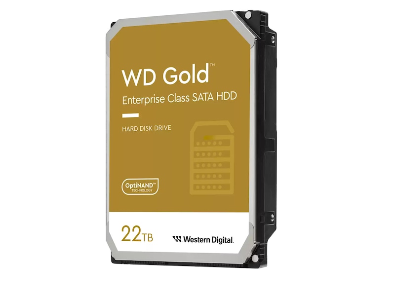 WD Gold Enterprise 22TB Harddisk 3,5