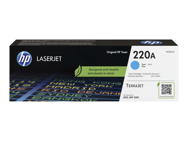 HP toner 220A cyan Lasertoner