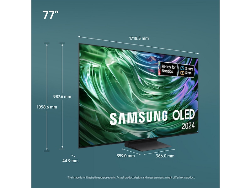 Samsung 77" S90D OLED TV TQ77S90D TV-er