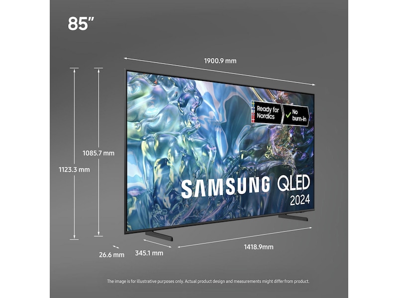 Samsung 85" Q60D QLED 4K TV TQ85Q60D TV-er