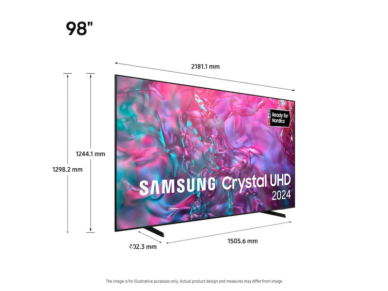 Samsung 98" DU9005K LED TV TU98DU9005K TV-er