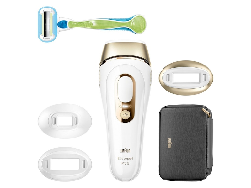 Braun IPL Silk·expert Pro 5 PL5242 (hvit/gull) Epilator & IPL-hårfjerning