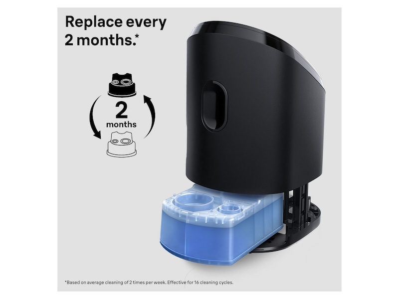 Braun 3-i-1 ShaverCare Refillpatroner for SmartCare-Stasjoner 6 stk Tilbehør til barbermaskiner