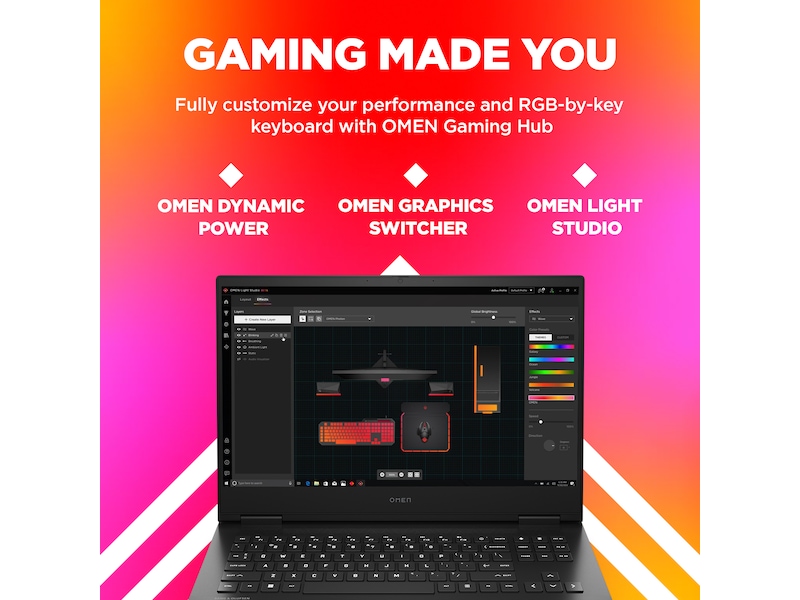 OMEN Gaming Laptop 16-wd0005no 16,1" FHD 144 Hz Gaming laptop