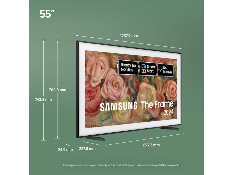 Samsung 55” The Frame 2024 TQ55LS03D TV-er