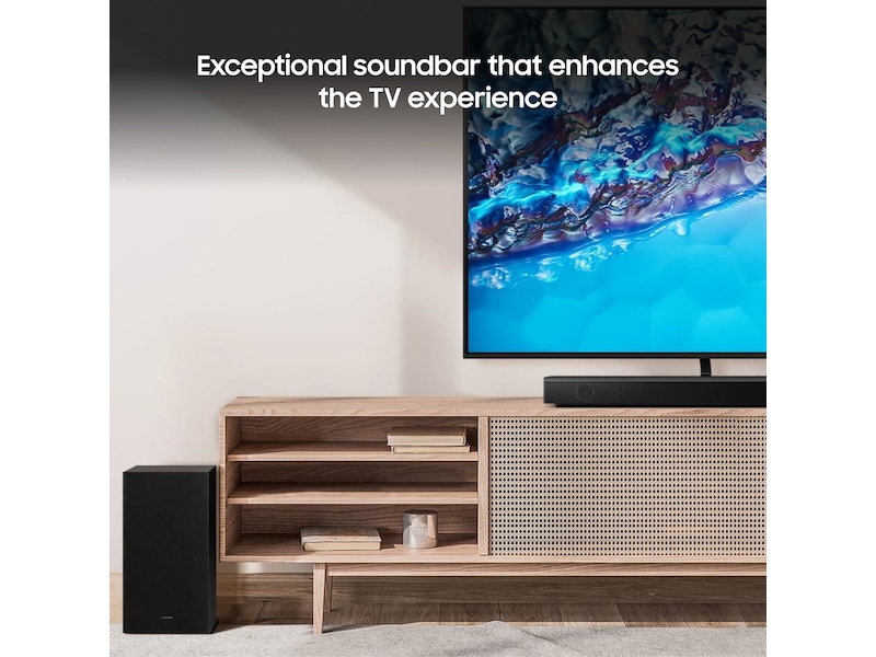 Samsung HW-B760D soundbar med subwoofer (sort) Lydplanker